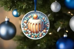 Christmas with Martsipan Melting Edges PNG Product Image 1