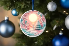 Digital Painting Christmas Candy Scene PNG Product Image 1