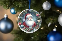 Santa Digital Painting Sublimation PNG Product Image 4