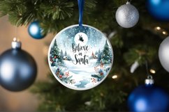 Santa Winter Scene Sublimation PNG Product Image 1