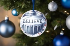 Santa Winter Scene Sublimation PNG Product Image 4