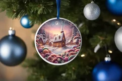 Detailed Candy Christmas Scene PNG Product Image 4