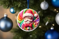 Joy 3D Martzipan Winter Ornament PNG Product Image 4
