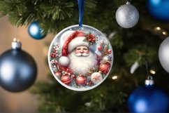 Watercolor Santa Winter PNG Product Image 4