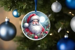 Watercolor Santa Winter PNG Product Image 4
