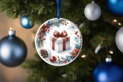 Christmas Gift Ornament PNG Product Image 4