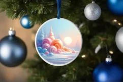 Detailed Candy Christmas Scene PNG Product Image 4