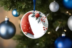 Colorful Christmas Gnome PNG Product Image 1