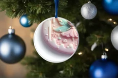 Christmas Fairy Sublimation PNG Product Image 4