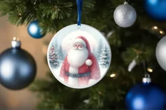 Santa Winter Watercolor PNG Product Image 4