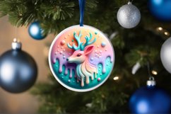 Christmas Deer Sublimation PNG Product Image 4