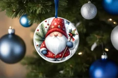 Very Penguin Christmas Ornament PNG Product Image 4