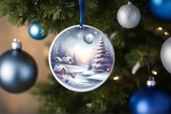 Tour Eiffel Winter Scene Sublimation PNG Product Image 4