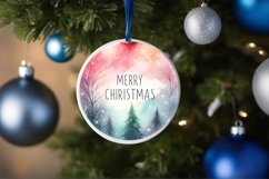 Merry Christmas Colorful Type Treatment Sublimation PNG Product Image 1