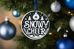 Snowy Cheer SVG for Cricut Sublimation PNG Product Image 1