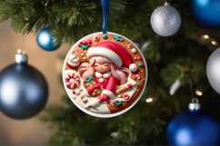 Santa's Girl Sublimation PNG Product Image 4