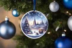 3D Winter Scene Spain Ornament Sublimation PNG Product Image 4