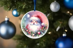 Santa Digital Painting Sublimation PNG Product Image 1