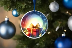 Colorful Gift Christmas Sublimation Clipart Product Image 4