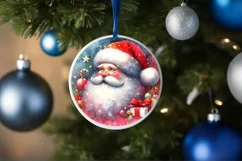 Santa Watercolor PNG Product Image 4