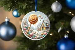 Detailed Molten Candy Scene PNG Product Image 4