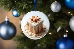 Gift Round Ornament Sublimation PNG Product Image 4