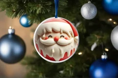 Pastel Santa Christmas PNG Product Image 4