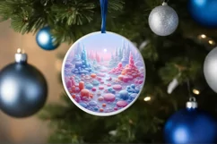 Detailed Molten Candy Christmas PNG Product Image 4