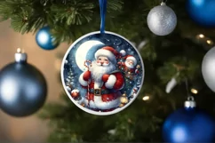 Santa Watercolor PNG Product Image 1