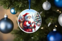 Santa Watercolor PNG Product Image 4