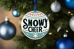 Snowy Cheer SVG Cricut PNG Product Image 4