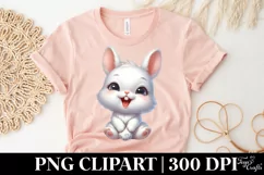 Bunny , Clipart |T-shirt, Mug PNG Product Image 5