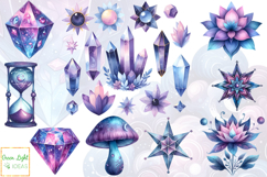 Celestial Galaxy Mystical Cosmic Clipart, Magical Graphics Product Image 4