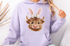 Easter Highland Cow png Product Image 5