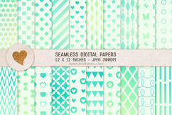 Rainbow gradient seamless papers bundle Product Image 4