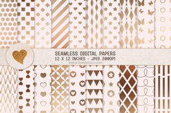 Rainbow gradient seamless papers bundle Product Image 6