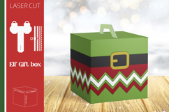 Christmas gift box, Card holder laser cut, Candy box svg Product Image 4
