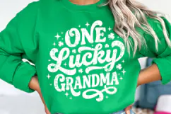 One Lucky Grandmother svg | St Patricks Day svg Product Image 1