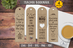 Teacher bookmark svg | Teacher bundle laser cut files Product Image 5