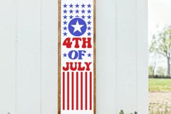 4th of July SVG Design Porch Sign SVG,Independence Day SVG Product Image 5