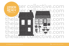 4th of July Laser File Patriotic Cottage Product Image 4