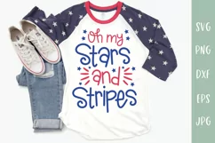 Oh My Stars And Stripes - 4th of July SVGs Product Image 1