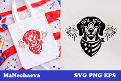 4th of July Dog SVG Bundle | Patriotic Animal Sublimation Product Image 11