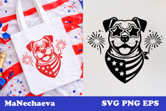 4th of July Dog SVG Bundle | Patriotic Animal Sublimation Product Image 13