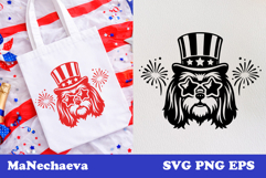 4th of July Dog SVG Bundle | Patriotic Animal Sublimation Product Image 16