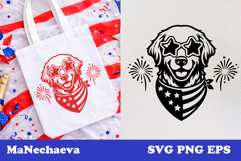 4th of July Dog SVG Bundle | Patriotic Animal Sublimation Product Image 21
