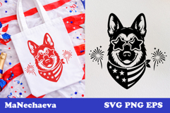 4th of July Dog SVG Bundle | Patriotic Animal Sublimation Product Image 22