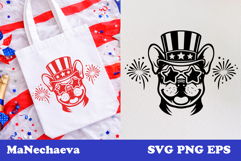 4th of July Dog SVG Bundle | Patriotic Animal Sublimation Product Image 24