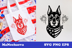 4th of July Dog SVG Bundle | Patriotic Animal Sublimation Product Image 25
