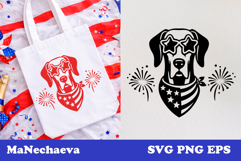 4th of July Dog SVG Bundle | Patriotic Animal Sublimation Product Image 5